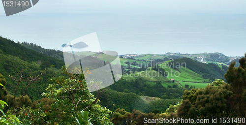 Image of coastal scenery at the Azores