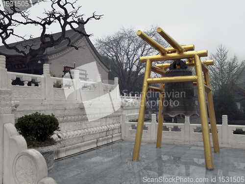 Image of big bell in Xian