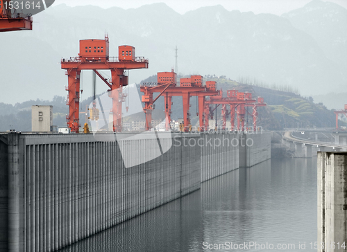 Image of Three Gorges Dam in China