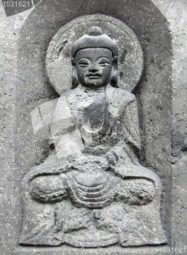 Image of sculpture at the Jade Buddha Temple