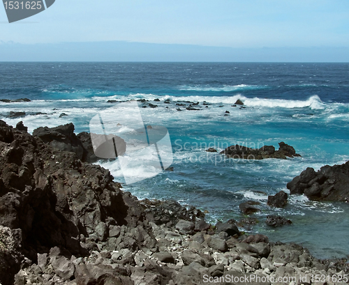 Image of coastal scenery at the Azores