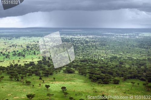 Image of Queen Elizabeth National Park aerial view