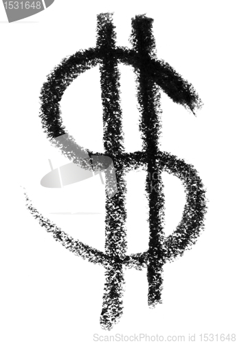 Image of dollar symbol sketch