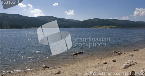 Image of Schluchsee waterside scenery