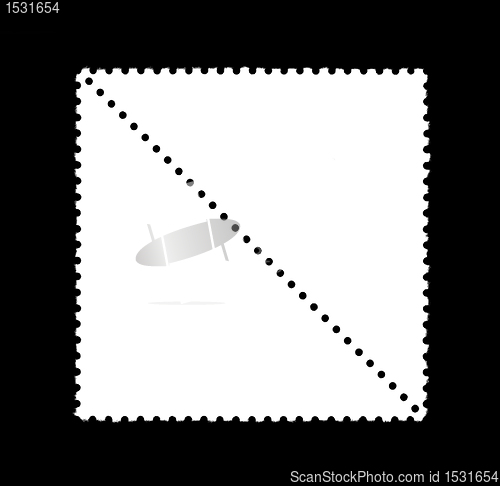 Image of plain stamp