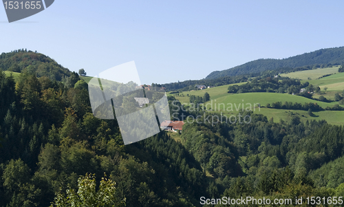 Image of panoramic Black Forest scenery