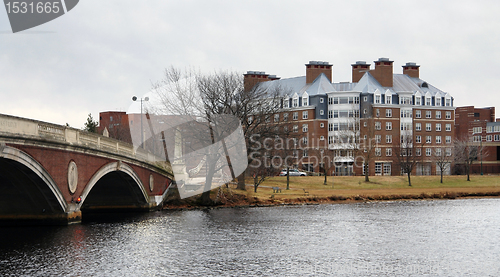 Image of Cambridge scenery with Charles River