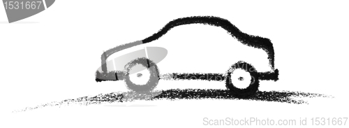 Image of sketched car
