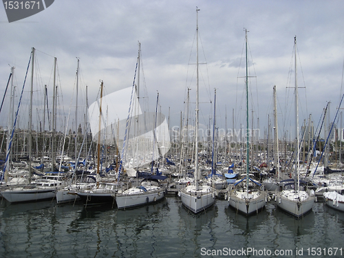 Image of boats in Spain