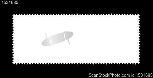 Image of plain stamp