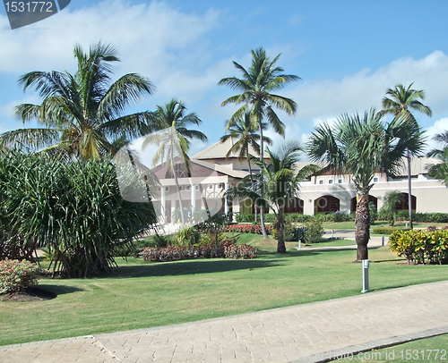 Image of holiday resort at the Dominican Republic