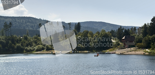 Image of waterside scenery around the Schluchsee