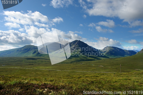 Image of Arcadian scenery around Rannoch Moor