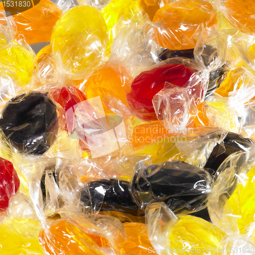 Image of colorful candy background