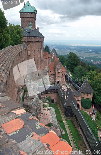 Image of Haut-Koenigsbourg Castle in France