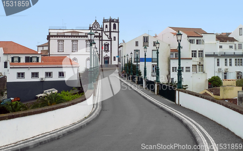 Image of street scenery at Ponta Delgada