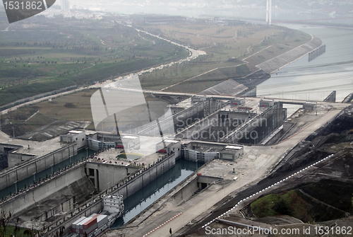 Image of Three Gorges Dam in China