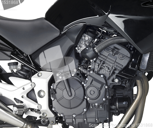 Image of motorbike detail