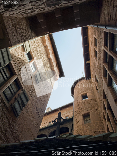 Image of inside Haut-Koenigsbourg Castle in France