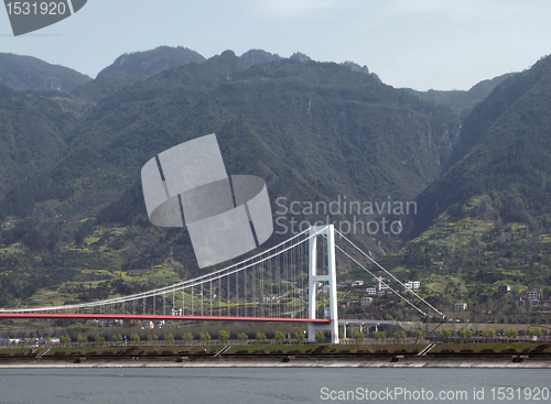 Image of bridge at Yangtze River