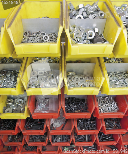 Image of screws and nuts