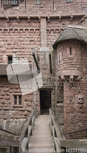 Image of passage in the Haut-Koenigsbourg Castle