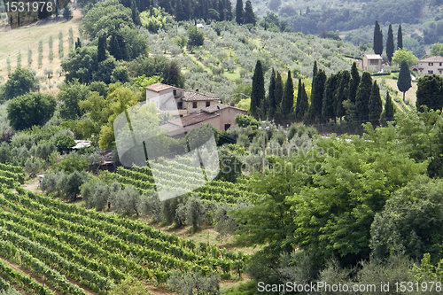 Image of Tuscany landscape