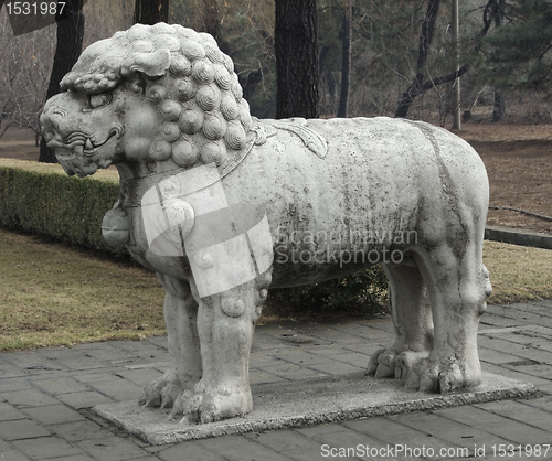 Image of Statue at the Spirit Way near Beijing