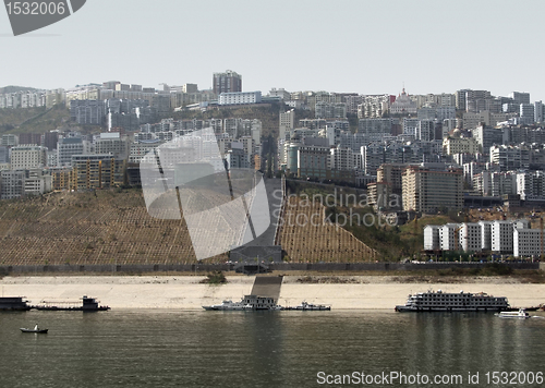 Image of city at Yangtze River