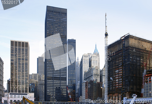 Image of Ground Zero in New York