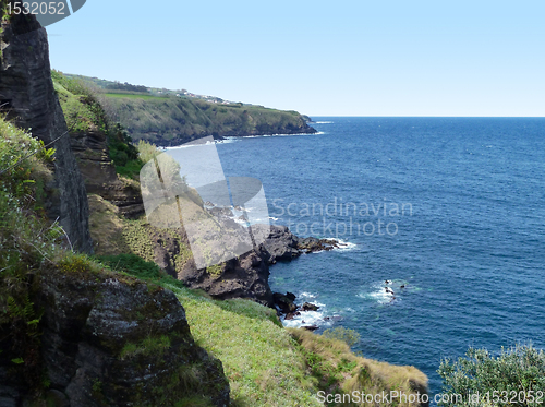 Image of Azores seaside scenery