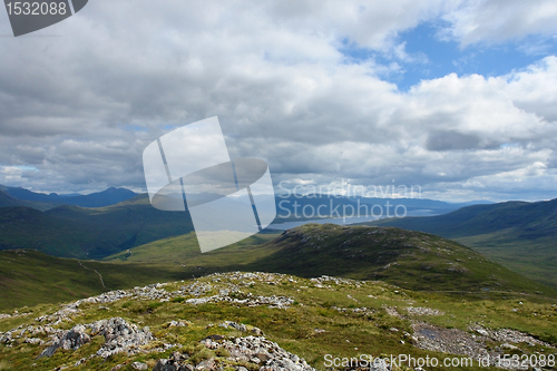 Image of panoramic view over Buachaille Etive Mor
