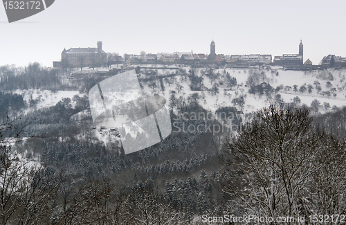 Image of Waldenburg at winter time