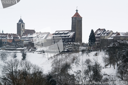 Image of Waldenburg at winter time