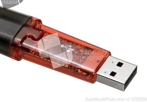 Image of USB stick closeup