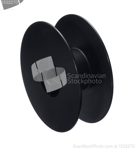 Image of black plastic reel