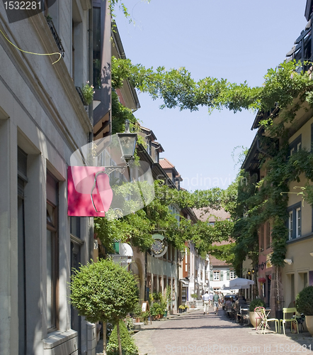 Image of Freiburg im Breisgau street scenery