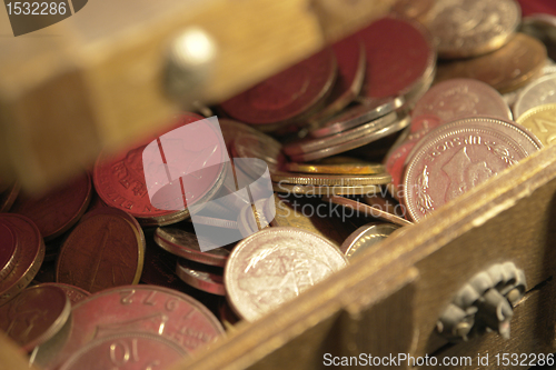 Image of open treasure chest