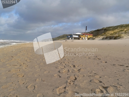 Image of beach scenery in Northern Germany