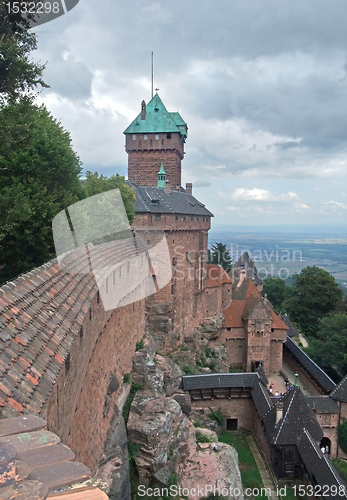 Image of Haut-Koenigsbourg Castle in France