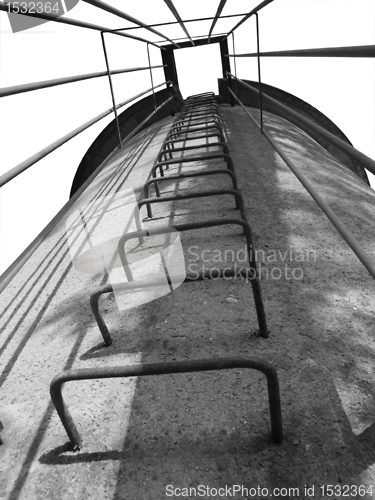 Image of low angle tower