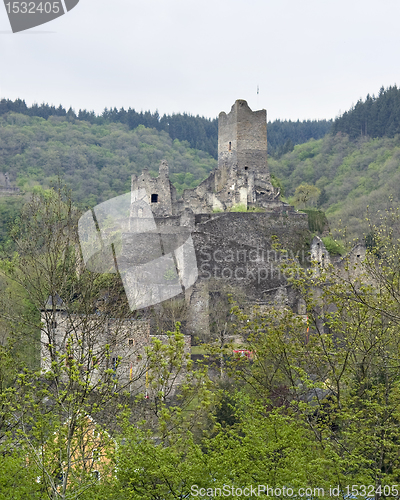 Image of ruin in the Eifel