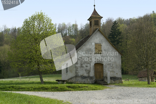 Image of idyllic small chapel