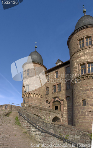 Image of sunny Wertheim Castle detail