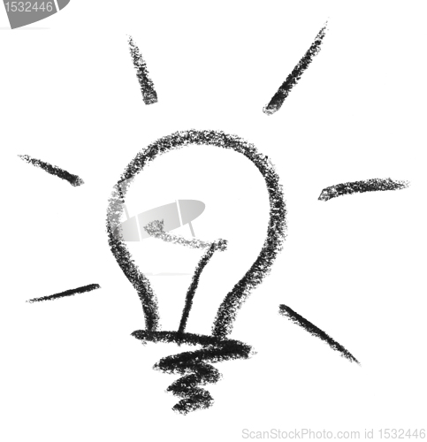 Image of light bulb sketch