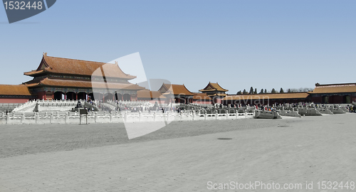 Image of Forbidden City in China