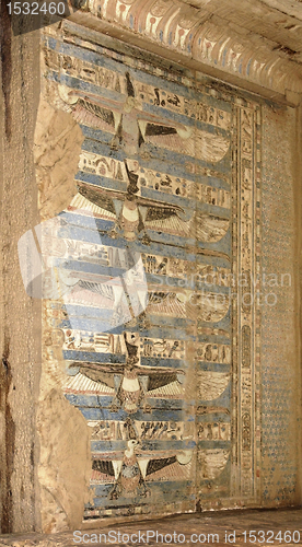 Image of relief at the Temple of Kom Ombo