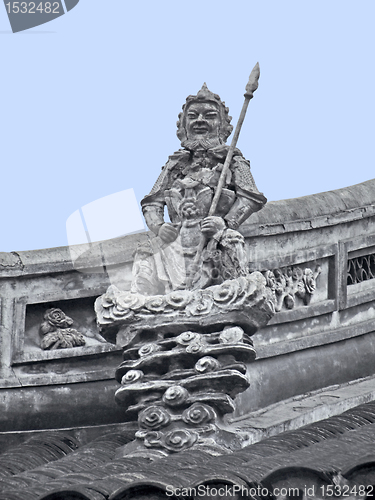 Image of Sculpture at the Jade Buddha Temple