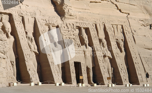 Image of Abu Simbel temples in Egypt