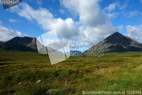 Image of idyllic Buachaille Etive Mor